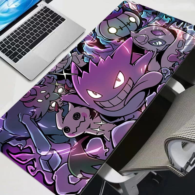 Mouse Pad Pokemon Pikachu Durable Gengar Gamers Large Computer Extended Game Mousepad Desk Mat Keyboard Rubber Durable Carpet