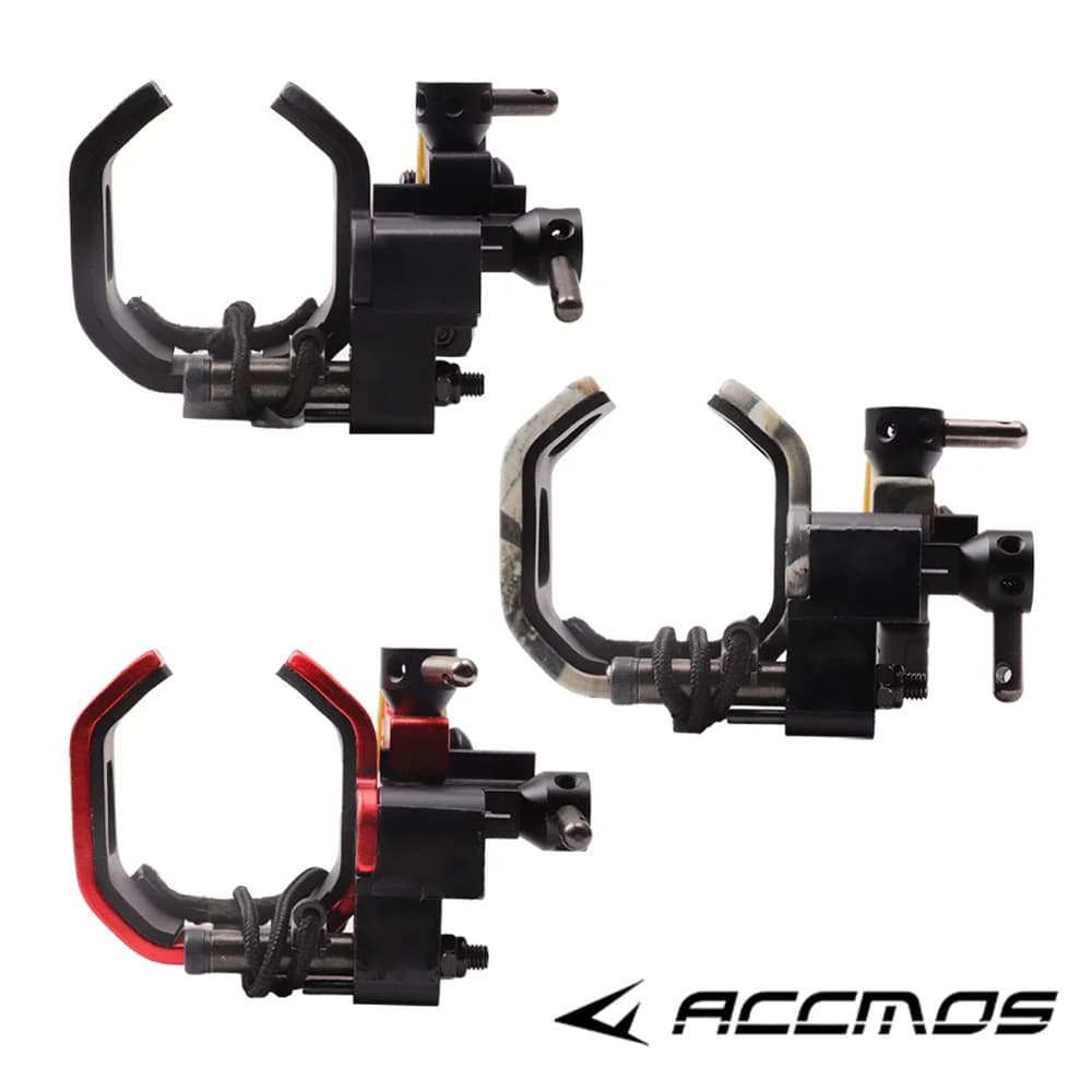 4 colori Drop-away Poggiafreccia Arco composto Tiro con l'arco Poggiafreccia Accessori da caccia per tiro in lega di alluminio regolabile