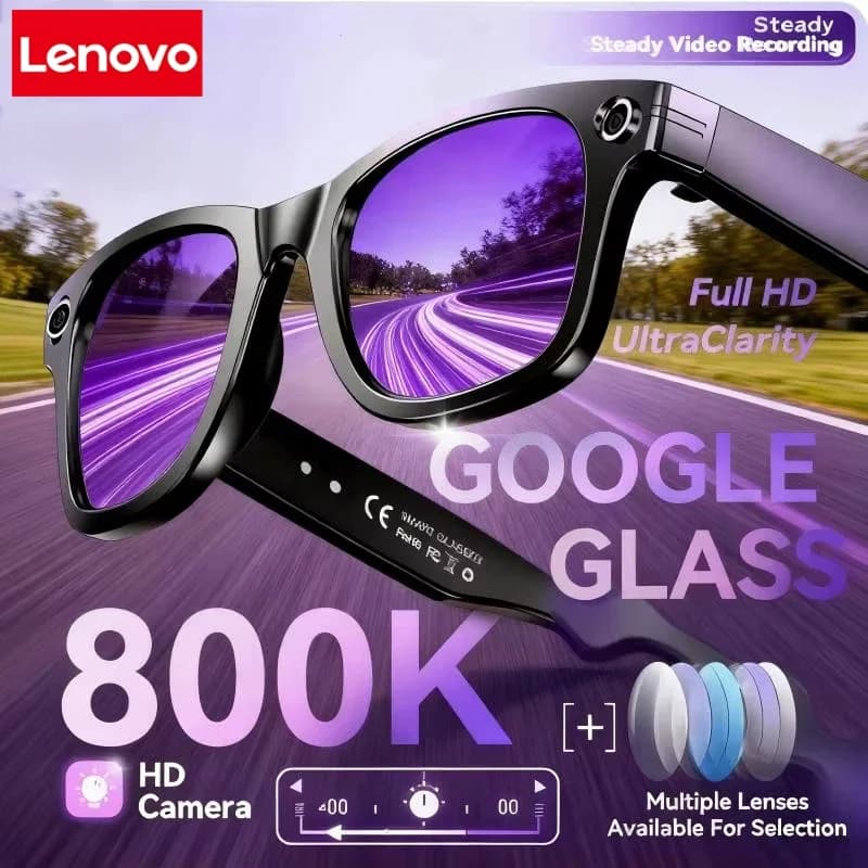 Xiaomi Smart AI Glasses 800W Shooting Camera HD Photo Video Voice Call Translation Waterproof Bluetooth AI Motorcycle Glasses