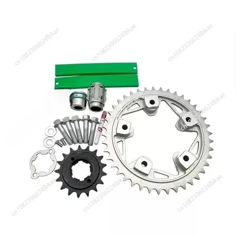 Kit di piastrine dentate per catena modificato Guang-yang AK550 per ridurre la resistenza al movimento della cinghia e ridurre il consumo di carburante