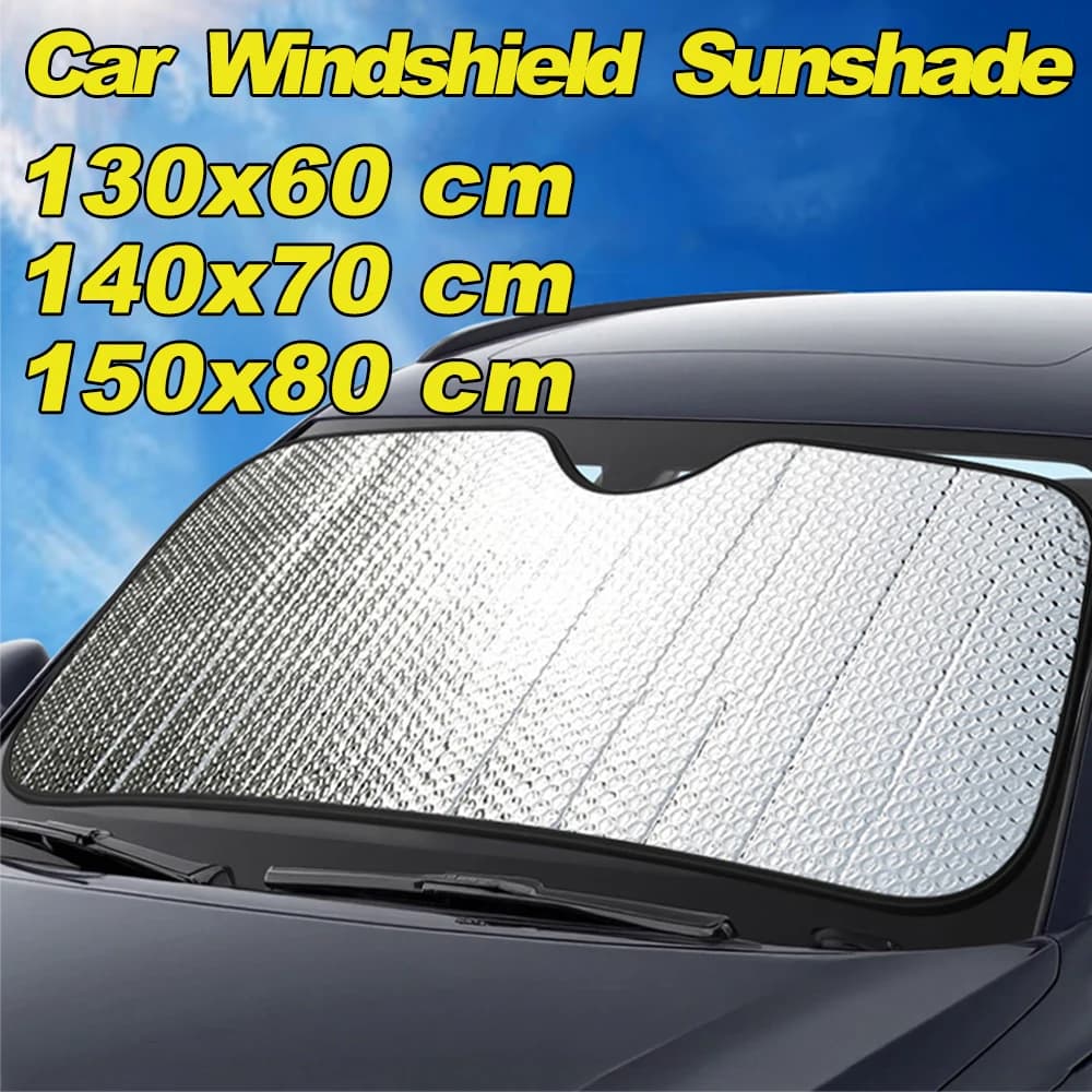 Parasole Pieghevole per Parabrezza Auto, Copertura/Visiera Anti-UV per Finestrino Anteriore, Protezione Riflettente per Parabrezza