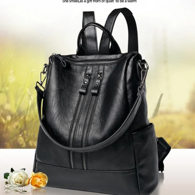 Zaino 2025 Autunno e inverno Nuovo stile coreano Trendy Casual Fashion Borsa in morbida pelle Borsa da donna nuova multifunzionale