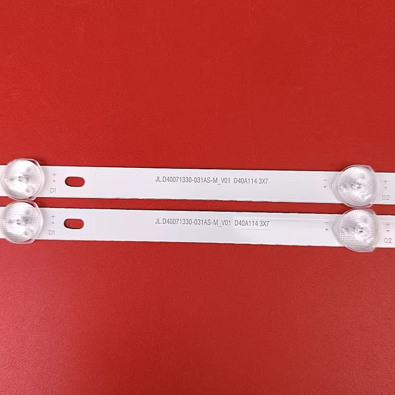 Striscia di retroilluminazione a LED da 3 pezzi per JL.D40071330-031AS-M-V01 D40A114 3X7 JL.D40071330-031AS-M_V01 kvs-4015 RCA RLDED4016A-H JE400D3HE2N