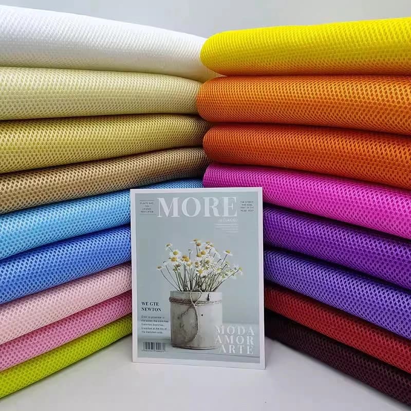 L100cm X W150cm Sandwich Mesh Fabric Breathable 3 Layer Textile for Office Chair Sofa Car Seat Covers Bed Fence DIY Upholstery