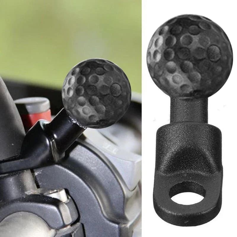 Supporto per telefono da moto 1 pz con base per moto e adattatore a testa sferica da 1'' con foro da 10 mm, compatibile con accessori Quad Beta