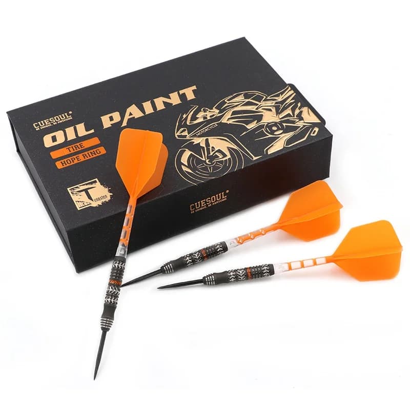 CUESOUL TIRE 18/20 g Set di freccette in tungsteno con punta in acciaio al 90%/punta morbida con volo ROST T19