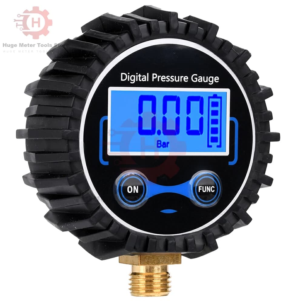 1/4 1/8 200PSI Display Digitale A LED Misuratore di Pressione Dei Pneumatici Manometro Per Il Gonfiaggio Dei Pneumatici per Camion Bici Auto Auto Pneumatico 13 MILLIMETRI