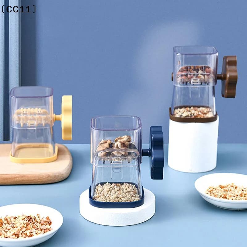 Trituratore Manuale di Noci, Frullatore Portatile per Pasta di Arachidi, Frutta Secca, Noci e Cioccolato, Accessorio da Cucina〔CC11〕