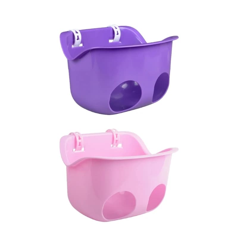 97BC Toy Doll Carriers Basket for Children Bike Quick Installation Baby Doll Accessory