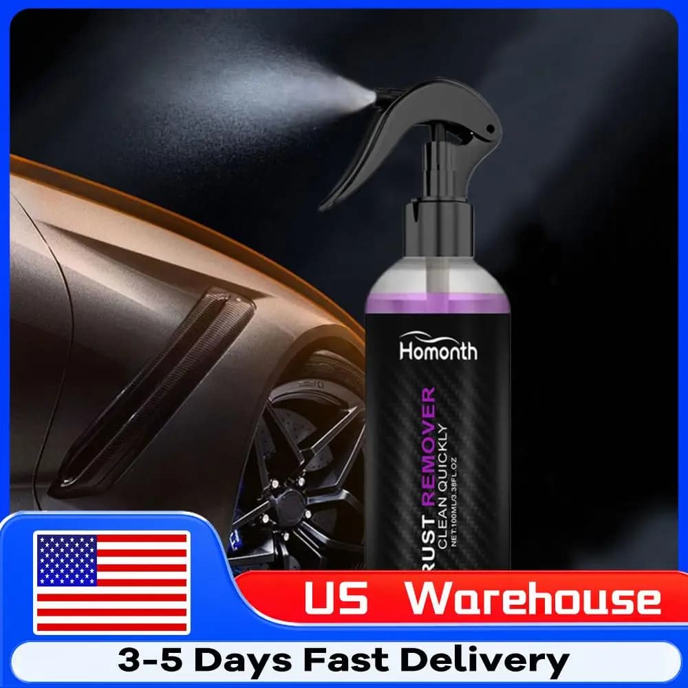 Spray Anti-rust 100ml, Detergent for Auto Circles, Remove Wheels and Car Hubs