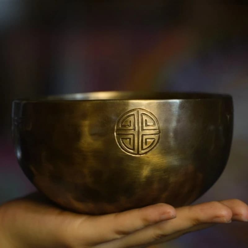 Nepal Singing Bowl Full Moon Singing Bowls Set Complete Meditation Diapason Sound Healing Copper Musical Percussion Instruments