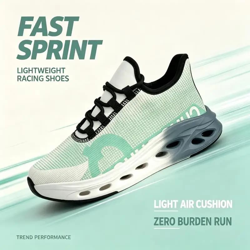 Women's Sneakers，Men's Road Running Shoes，Suitable for outdoor sports and daily wear，Upper Shoe Structure Diagram（ Black outlin
