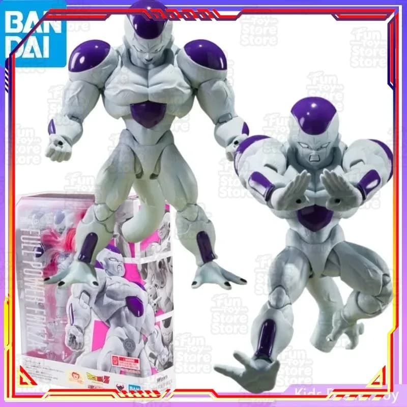 Bandai S.H.Figuarts Dragon Ball Z Full Power Frieza Action Figure Giocattolo da Collezione Modello Regalo per Fan Bambini Adulti Ufficiale