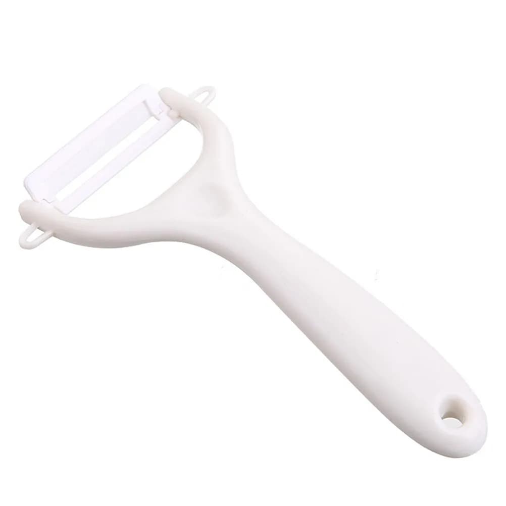 6Pcs Multifunction Ceramic Peeler Paring Knife Kitchen Gadget for Fruit Vegetable Non-Rust Portable Peeler Paring Knife