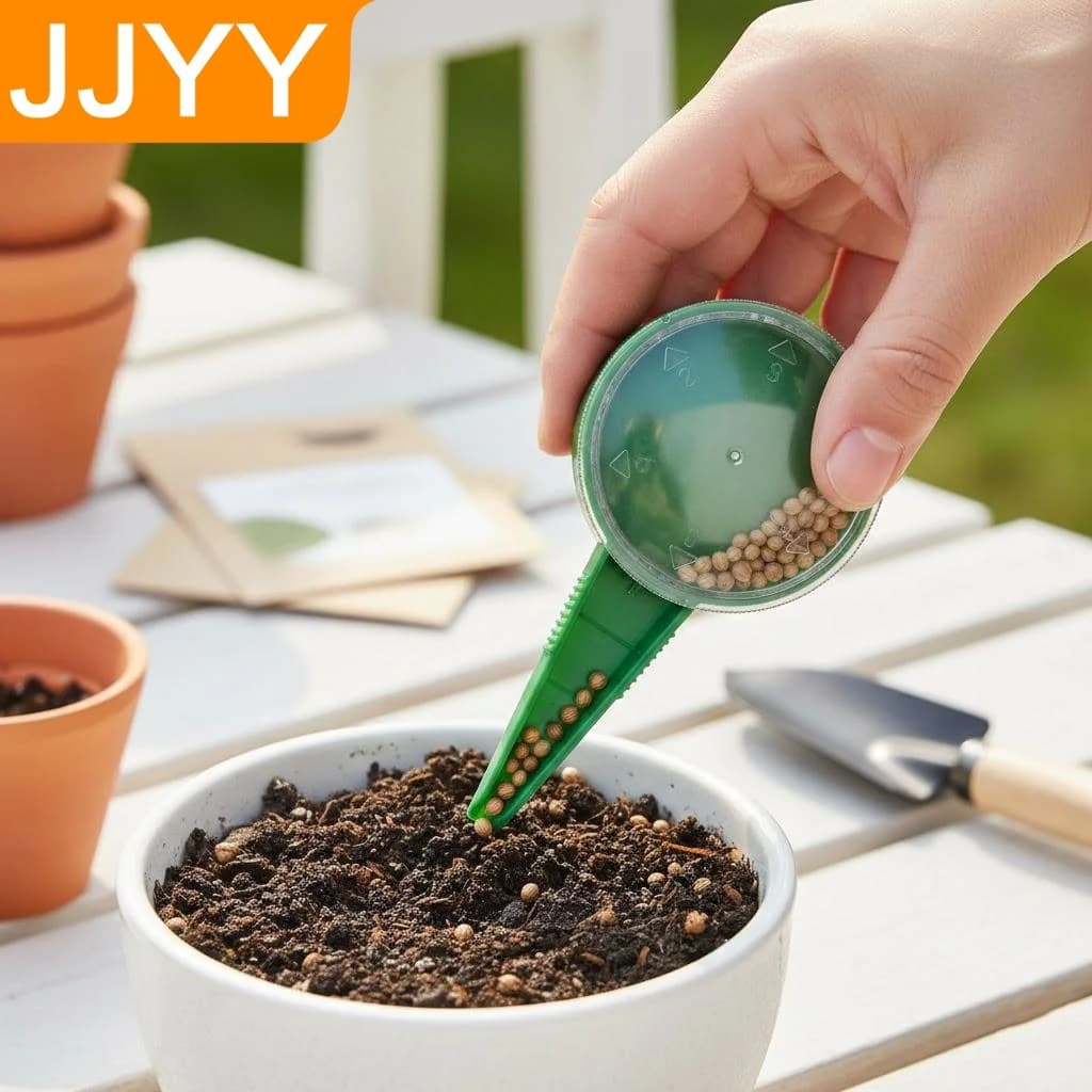 Seminator Portable Manual for Interior and Exterior, High Efficiency Seminator for Seeds of Flowers, Vegetables and Grasses, Seed Instrument 1 Piece