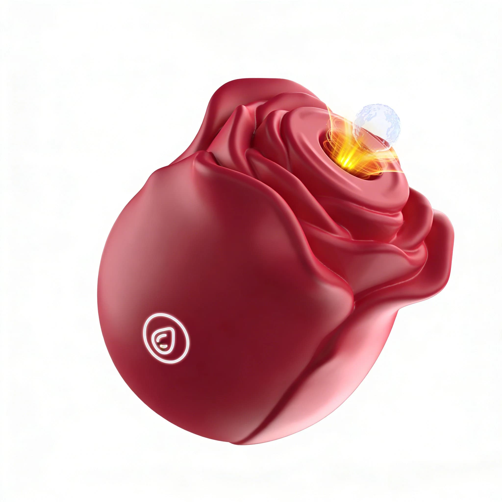 Vibratore a Forma di Rosa per Suzione Vaginale, Massaggiatore per Capezzoli e Anale, Stimolatore Clitorideo a Vuoto, Masturbatore Femminile, Giocattoli Sessuali per Adulti