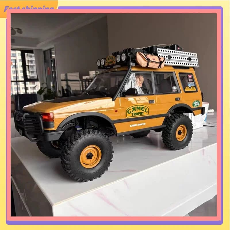 2025 Fms 1/10 Camel Cup Fcx10 Simulazione Land Rover Rc Modello di Controllo Remoto Arrampicata Elettrica Fuoristrada Giocattolo Regalo