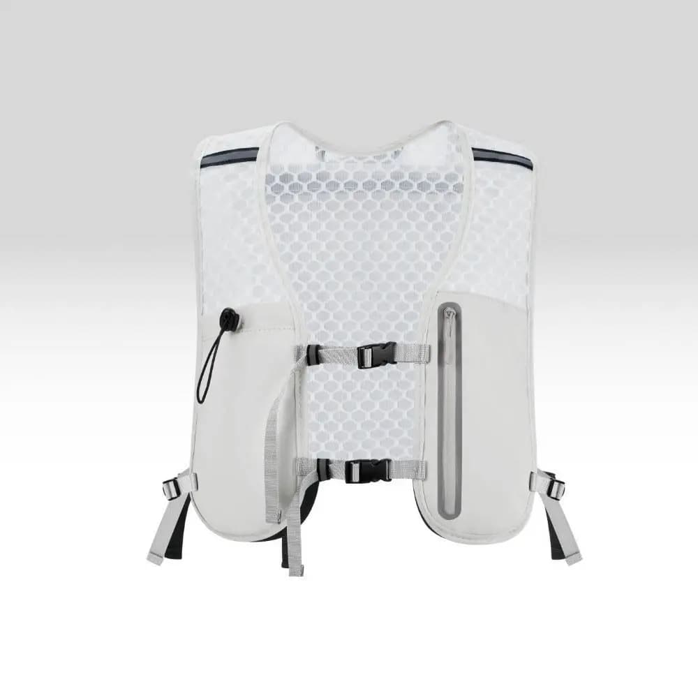 Gilet Idratazione Traspirante da Corsa, Design Riflettente Antiscivolo, Sacca Idratazione Impermeabile Leggera, Borsa Sportiva