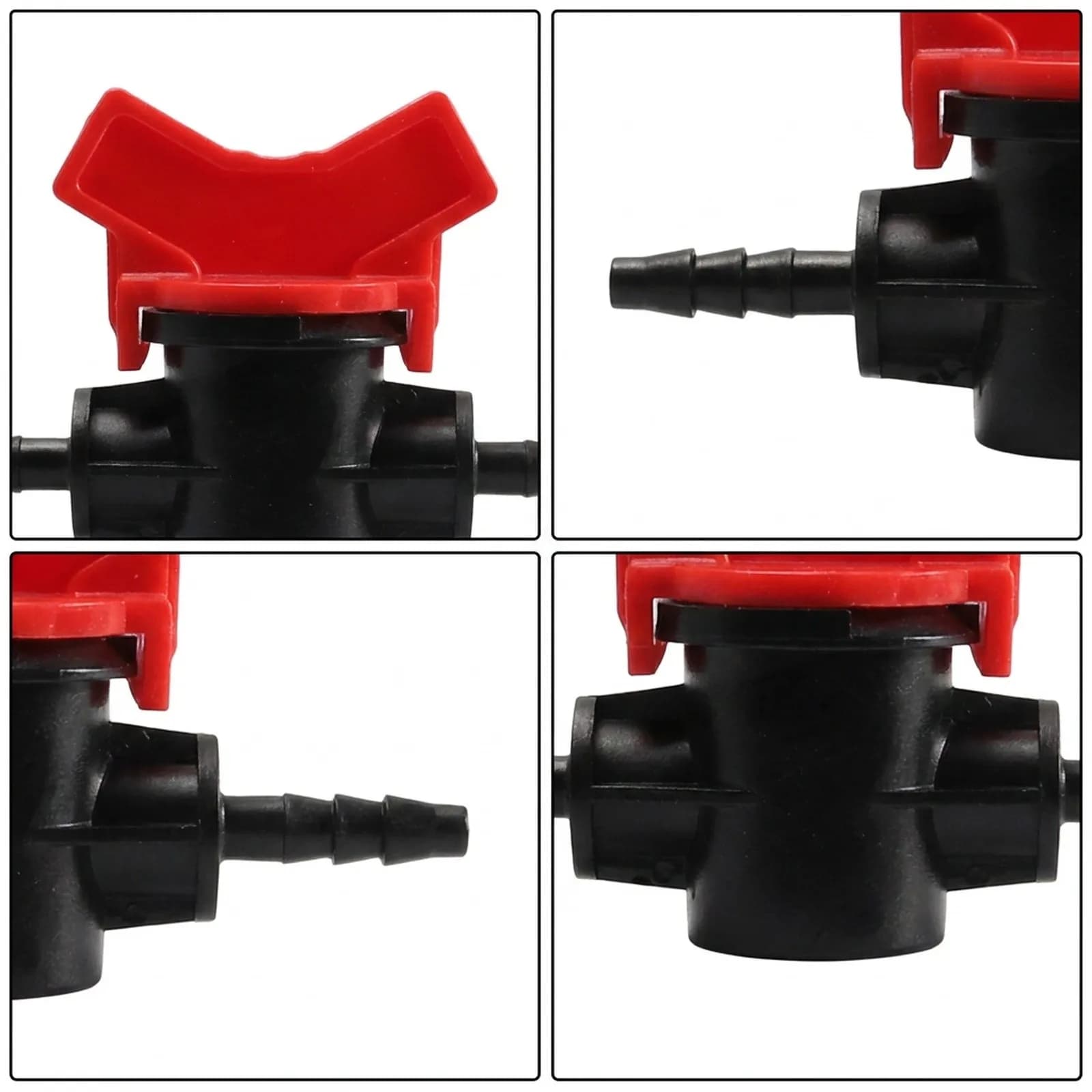 Barbed Connector Garden Hose Faucet Irrigation Valve Garden Hose Garden Tap Garden Watering Irrigation Connectors Pipe