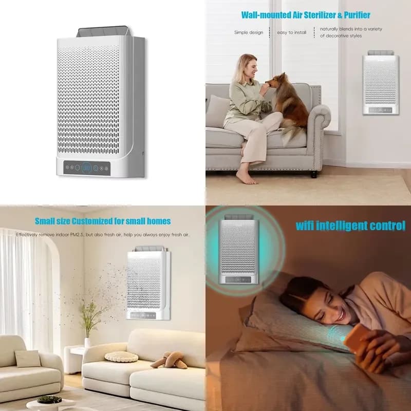 Air Purifier For Pet Cats With Sleep Mode - Removes Floating Hair And Absorbs Pet Hair