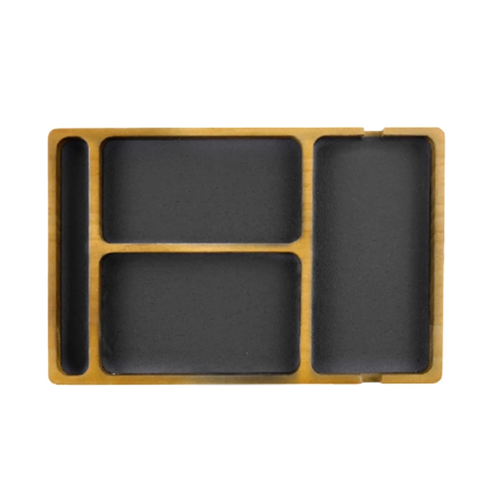 Organizer from Comodino and Desk for Men and Women with Leather Inserts, Handbags for Keys, Watches, Wallets and Jewelry