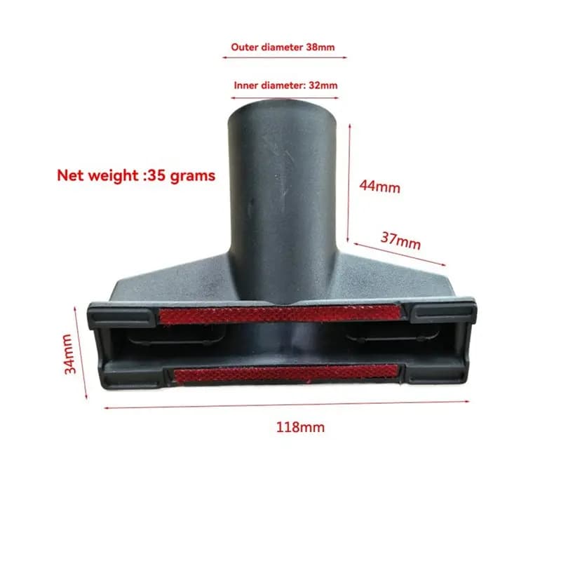 【BRAND NEW】Universal For 32Mm Vacuum Cleaner Replacement Parts- Telescopic Extension Rod& Mini Brush Cleaning Kit For Suction Tu