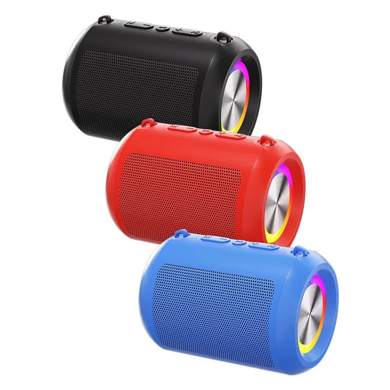 Altoparlante Bluetooth Portatile MW Audio, Mini Boombox Wireless ad Alto Volume con Supporto per Scheda TF e USB