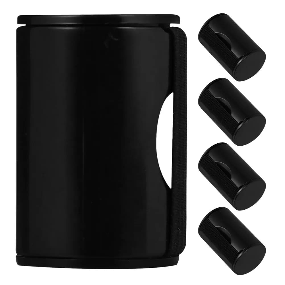 Set di 5 Maracas a Dito per Ukulele, Chitarra, Mandolino, Banjo, Strumento Ritmico Portatile