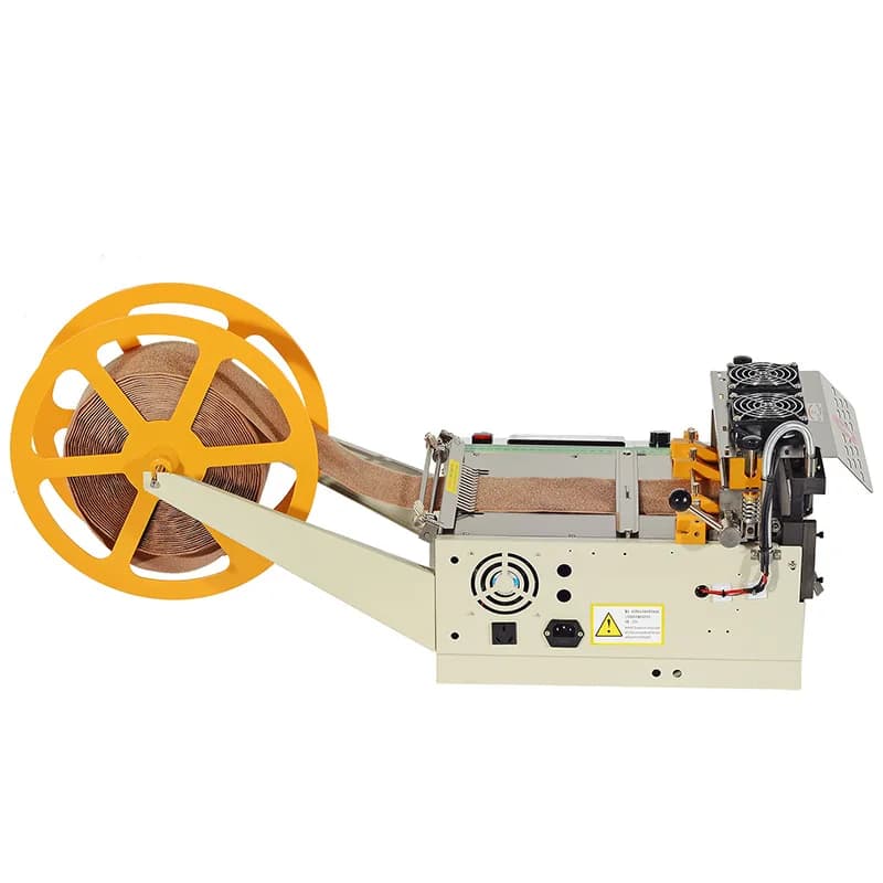 Fully automatic tape cutting machine, Velcro weaving tape cutting machine, zipper rubber band hot and cold tape cutting machine