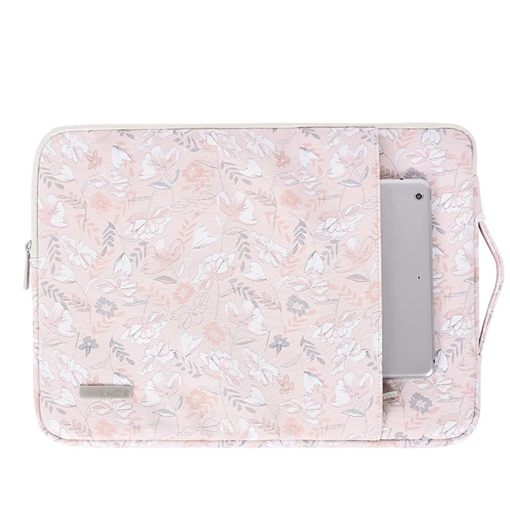 Borsa per laptop in PU 13 14 15 16 pollici MacBook Air Pro M4 M3 M2 M1 e manico allungabile Borsa per tablet da lavoro impermeabile 11 12,9 pollici