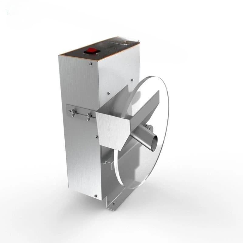 Chocolate blender, chocolate melting temperature adjustment and 3D printing with anti-pasta background