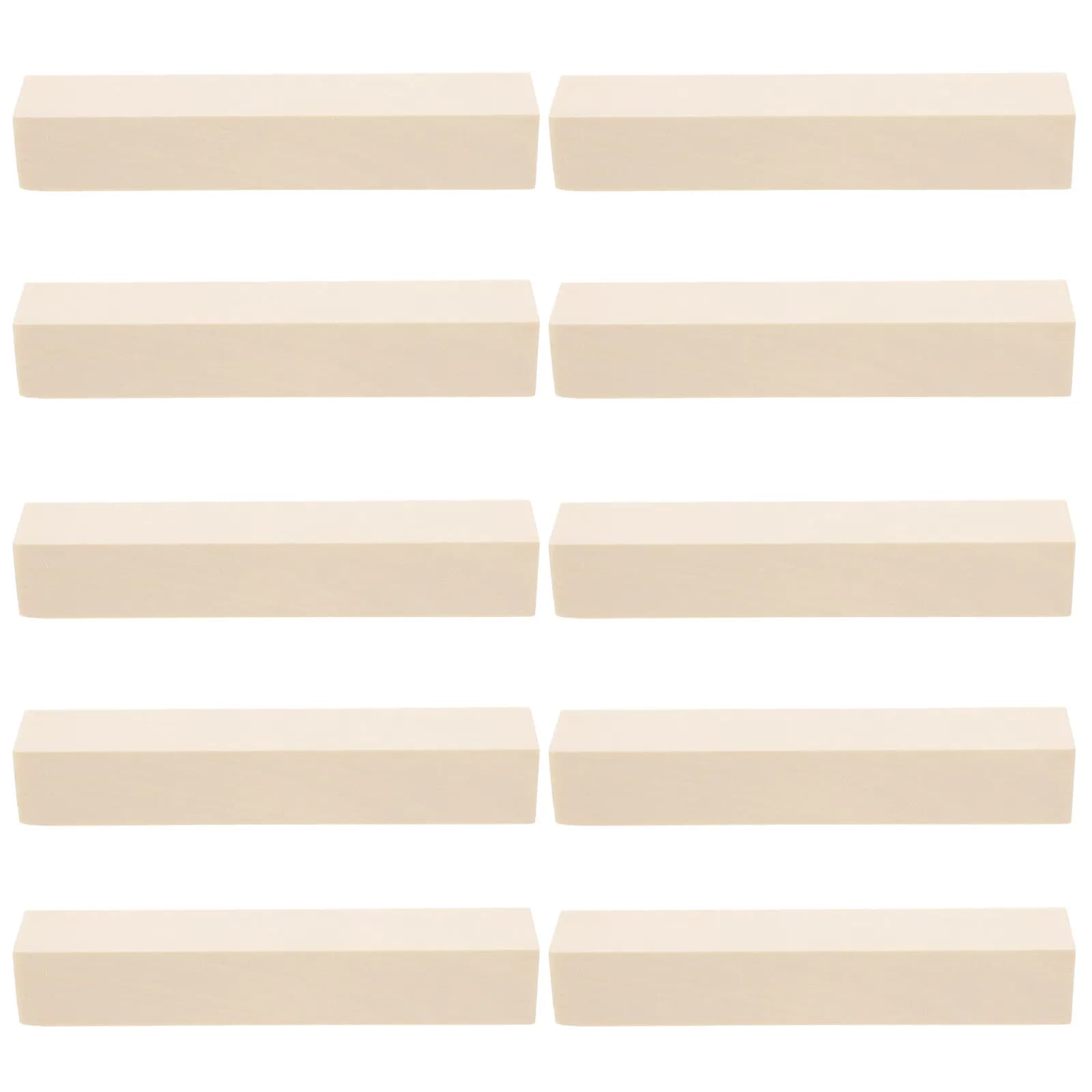10Pcs Basswood Carving Blocks Easy to Carve Smooth Grain Basswood Blanks for DIY Woodcrafts Whittling Projects Beginner Friendly