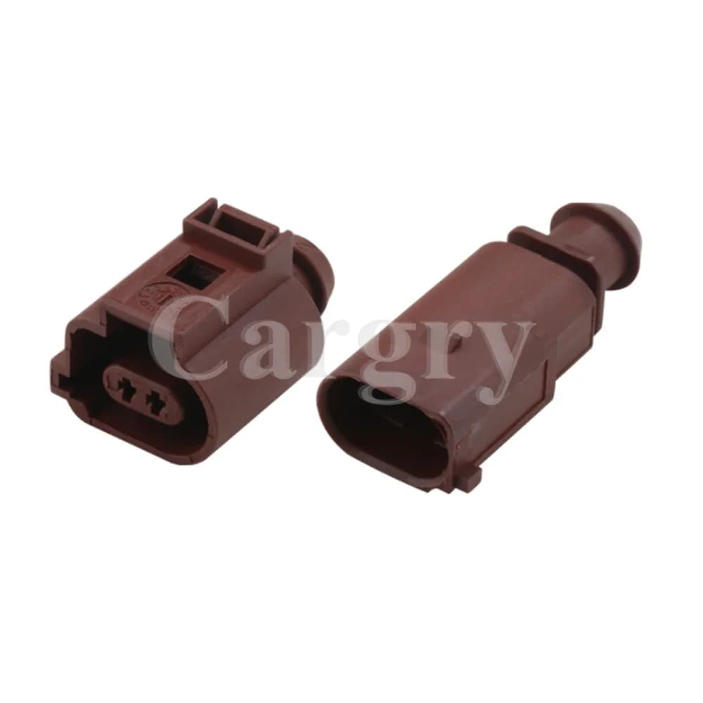 Set 1 (2 Pezzi) 6X0973802A 1J0973702A Cablaggio Sensore Temperatura Gas Scarico Auto con Connettore per VW Audi