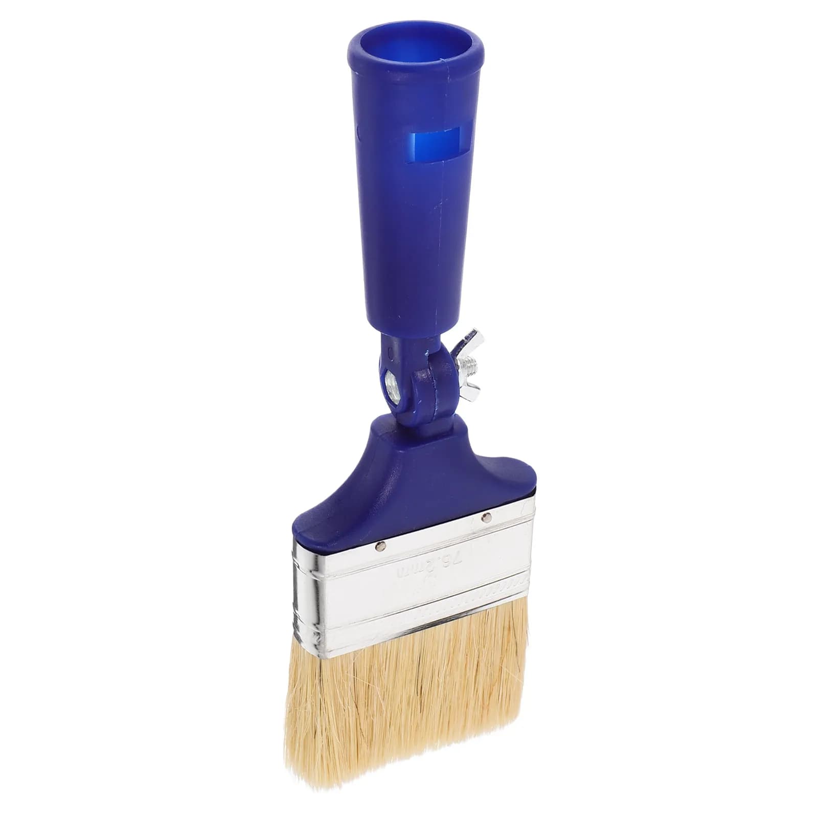 Adjustable Paddle Paint Brush 2.5 Inch Fine Detail Flat Brush for Walls Oil Acrylic Stain Household Painting Tools No Dead Angle