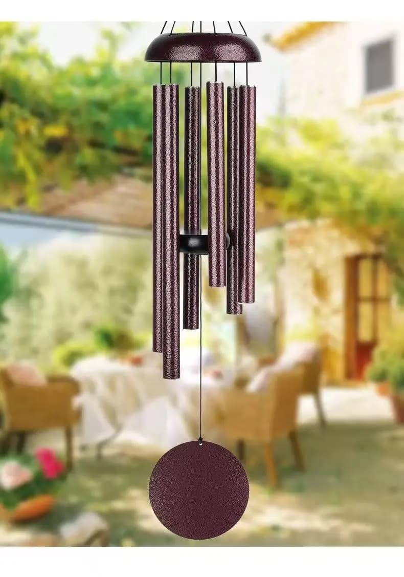 ZML Wind Chimes Classic Metal Wind Chimes Aluminum Tube Commemorative Wind Chimes Home Outdoor Holiday Gift Decoration