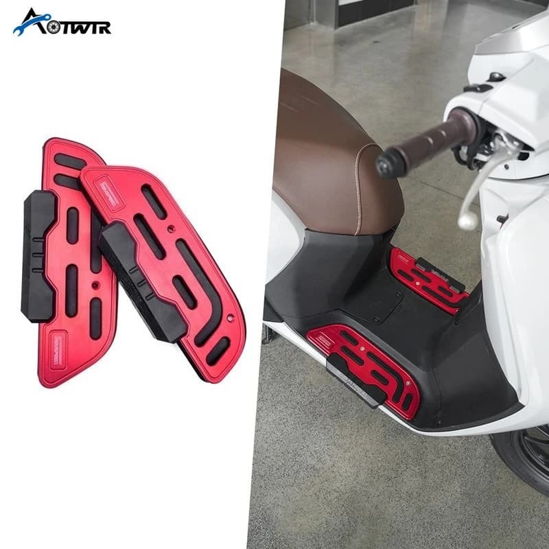 Motorcycle CNC Footboard Matting Footrests For Honda Giorno+ 125CC