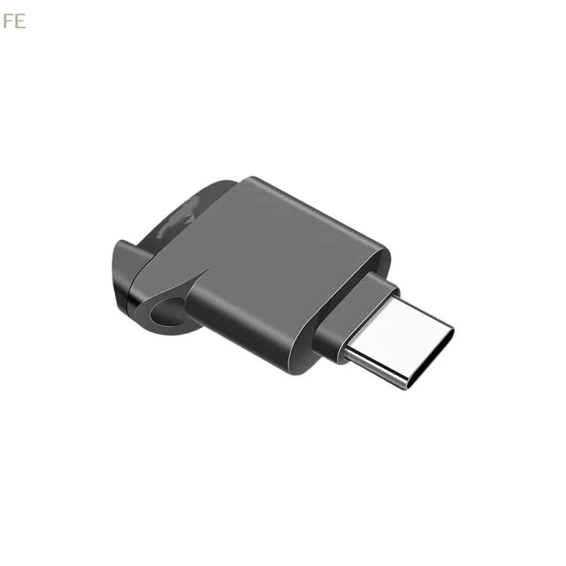 [F] Type-C 2.0 Mini TF Card Reader External Storage Black Stretch For Memory Stick USB C 2.0