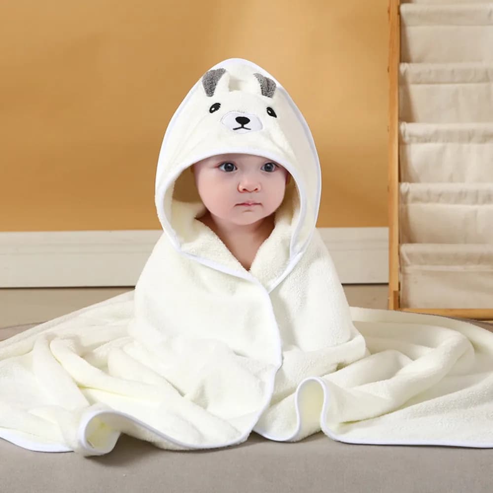 Nuovo Animale Del Fumetto Asciugamani Da Bagno Del Bambino Del Fumetto Swaddle Morbido Neonato Asciugamano Con Cappuccio Per Bambini Accappatoio Caldo Dormire Swaddle Wrap