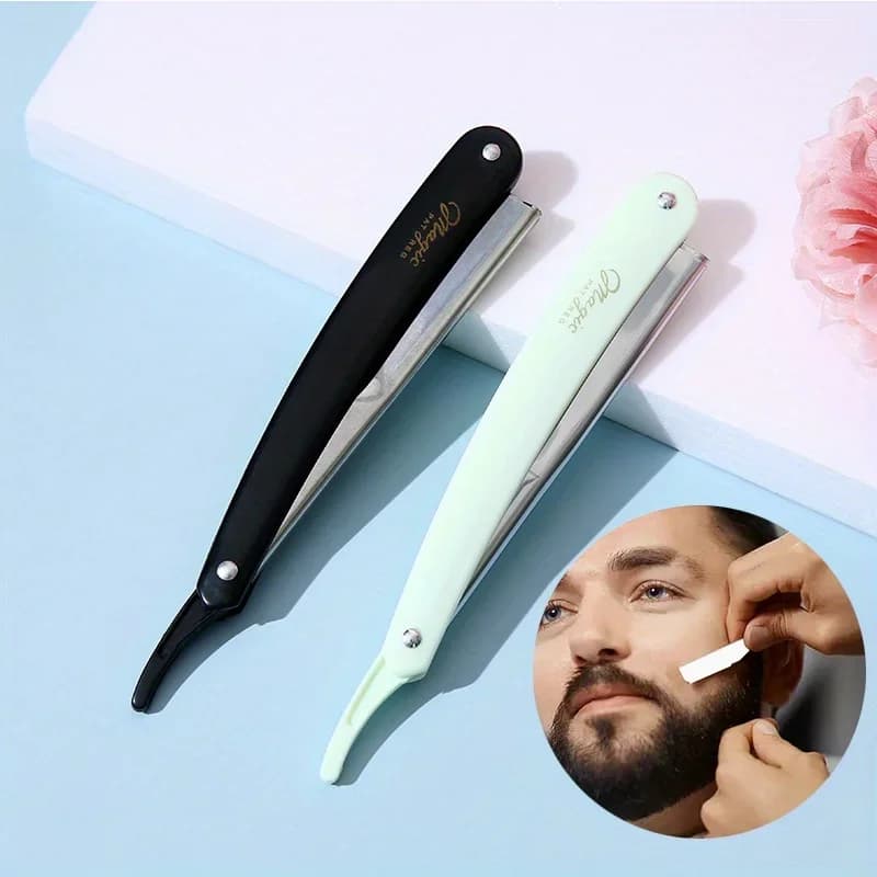 Portable Foldable Hand Razor Hairdresser Accessories For Beginners Suitable for Women Eyebrow Razor Safety Razor