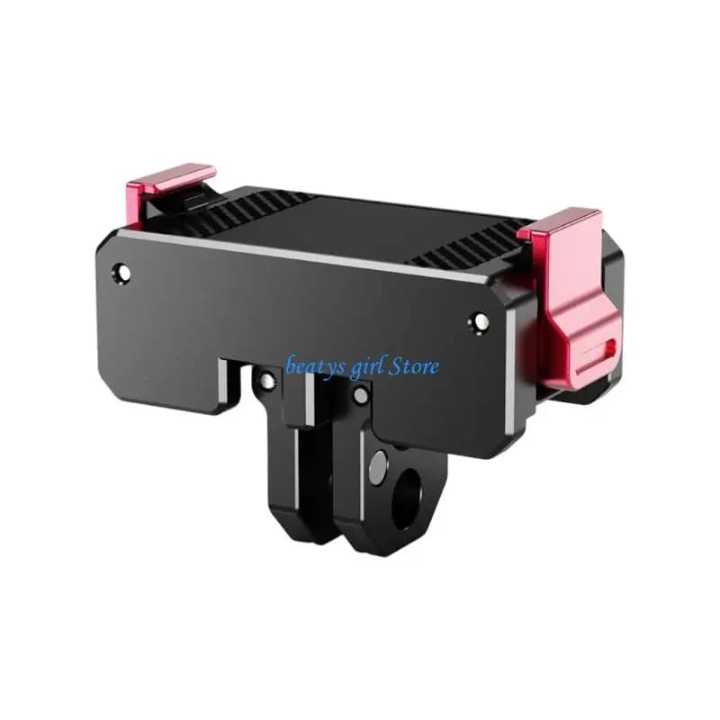 Clip magnetica doppio lato in alluminio C7AB per installazione rapida della fotocamera sportiva Action 6
