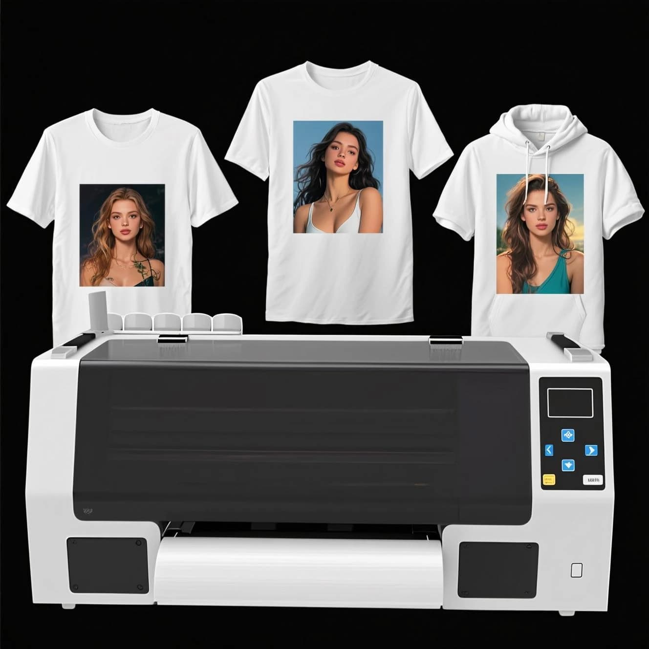On SALE Professional Xp600 I1600 A3 30CM Dtf Printer New Condition Roll-to-Roll Transfer T-shirt Printing Machine 1 Year