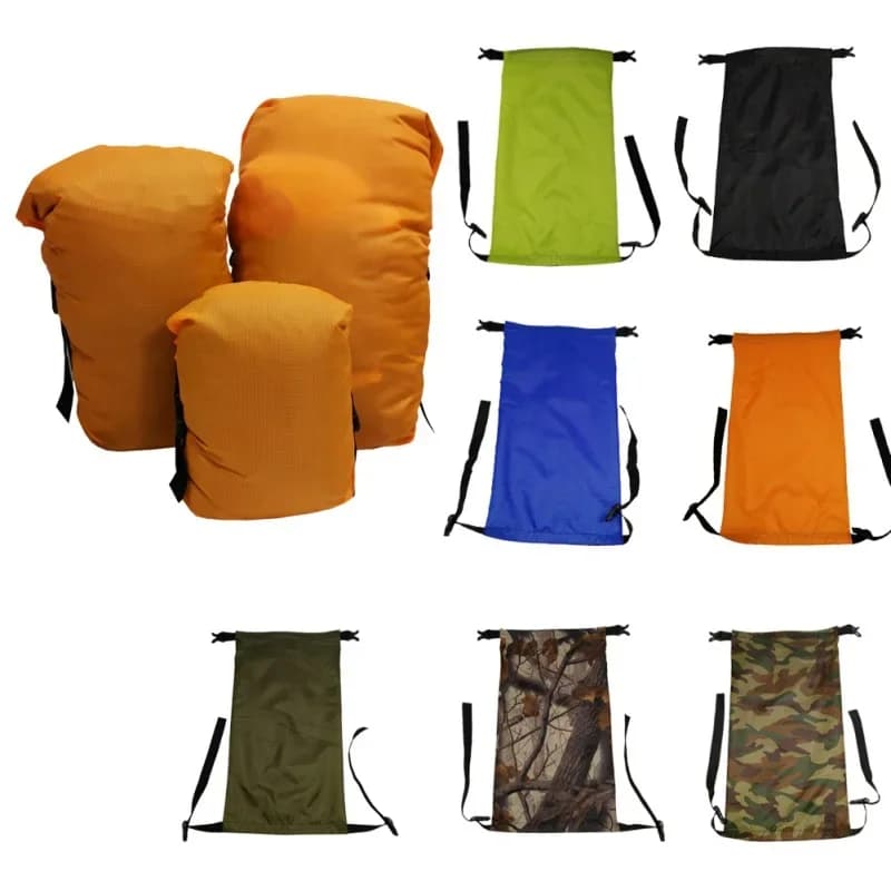 5L/8L/11L Sacco a pelo da campeggio all'aperto Confezione Compressione Roba Sacco di stoccaggio Borsa da trasporto ultraleggera Borsa impermeabile