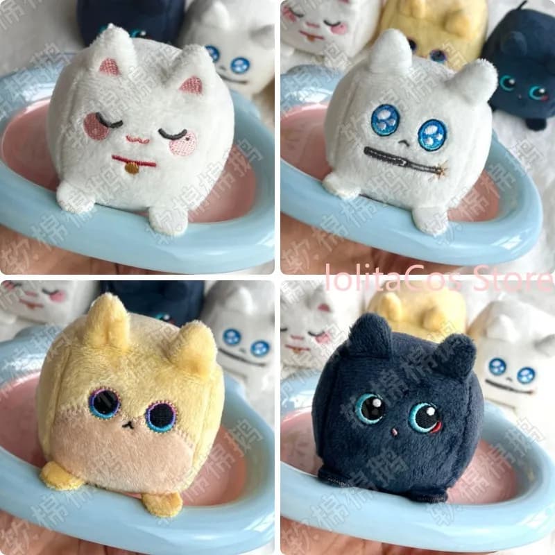 7cm Honkai：Star Rail Phainon Jingyuan Blade Aventurine Plush Doll Anime Stuffed Toy Keychain Pendant Birthday Gift Xmas