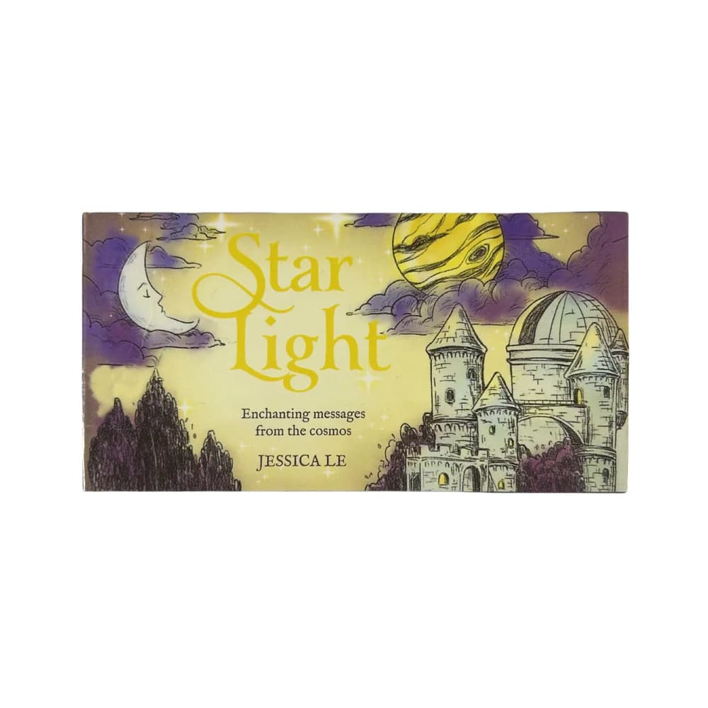 Carte Oracolo Star Light Messaggi incantevoli dal cosmo 40 mini carte da gioco Tarot ispiratrici 10*5 cm