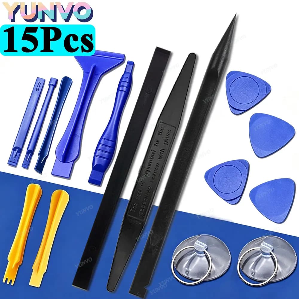 Plastic Spudger Pry Bar Opening Tool Kit Mobile Phone Tablet Laptop LCD Screen Disassembly Repair Pry Picks Suction Cup Tools