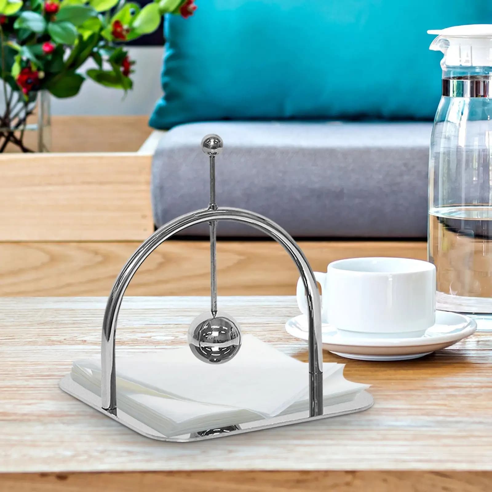Porta tovaglioli Porta asciugamani di carta Dispenser di fazzoletti moderno per bar, feste in hotel
