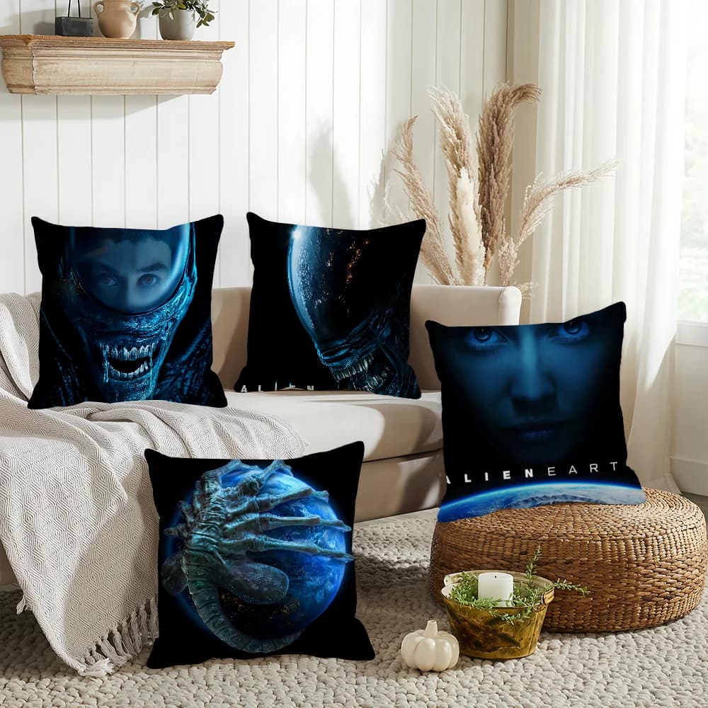 Federa per cuscino Movie Alien Earth, decorazione per la casa, adatta per divano da ufficio per auto da camera da letto