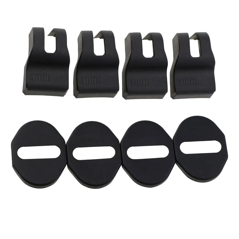 ABS Copertura della serratura della portiera dell'auto Copertura del fermo del braccio di controllo della porta per Mitsubishi Lancer EX ASX Outlander Sport Accessori di protezione