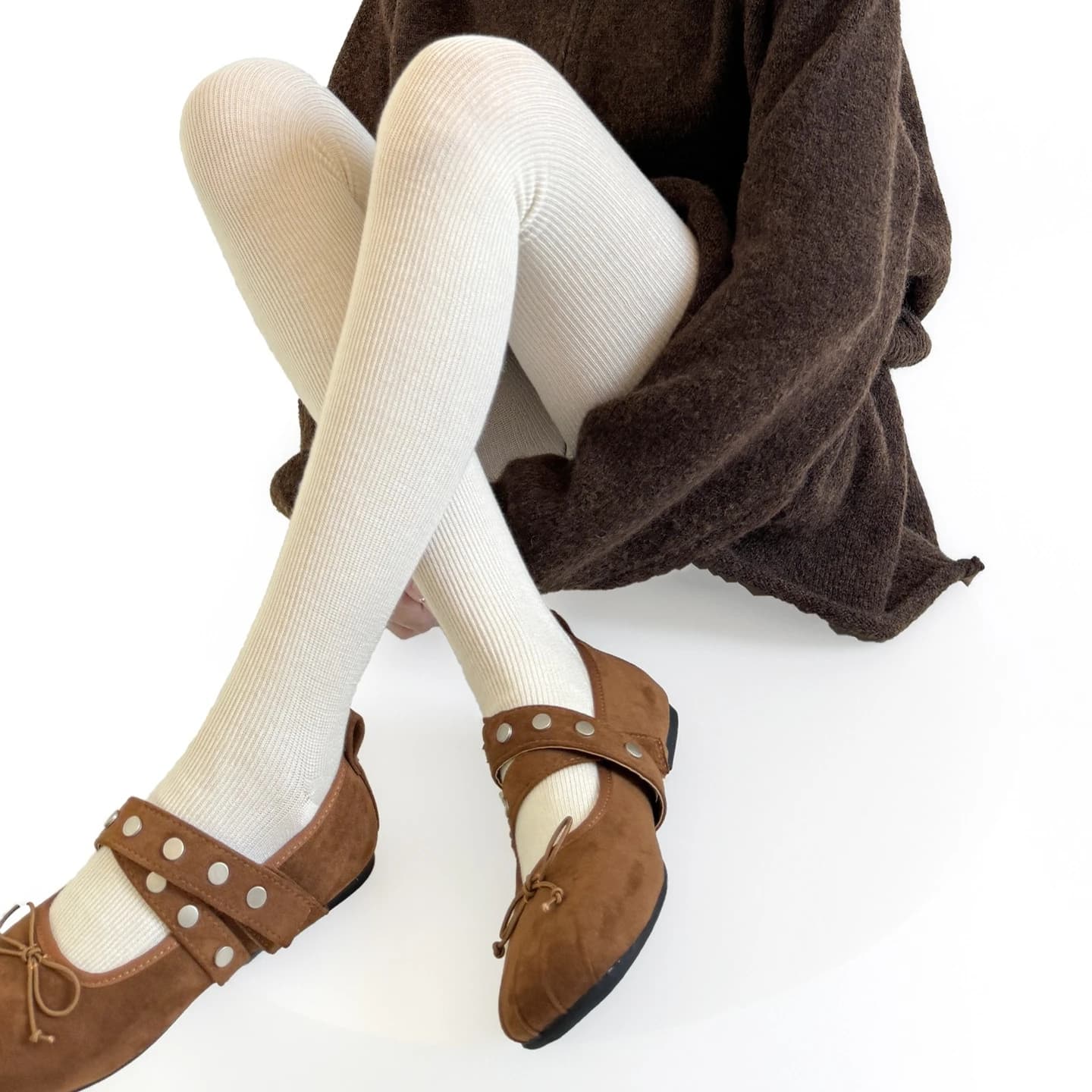 Collant di lana Collant Leggings Donna Autunno e inverno Caldi calze alte alla coscia Collant Calze corpo giapponesi Collant donna