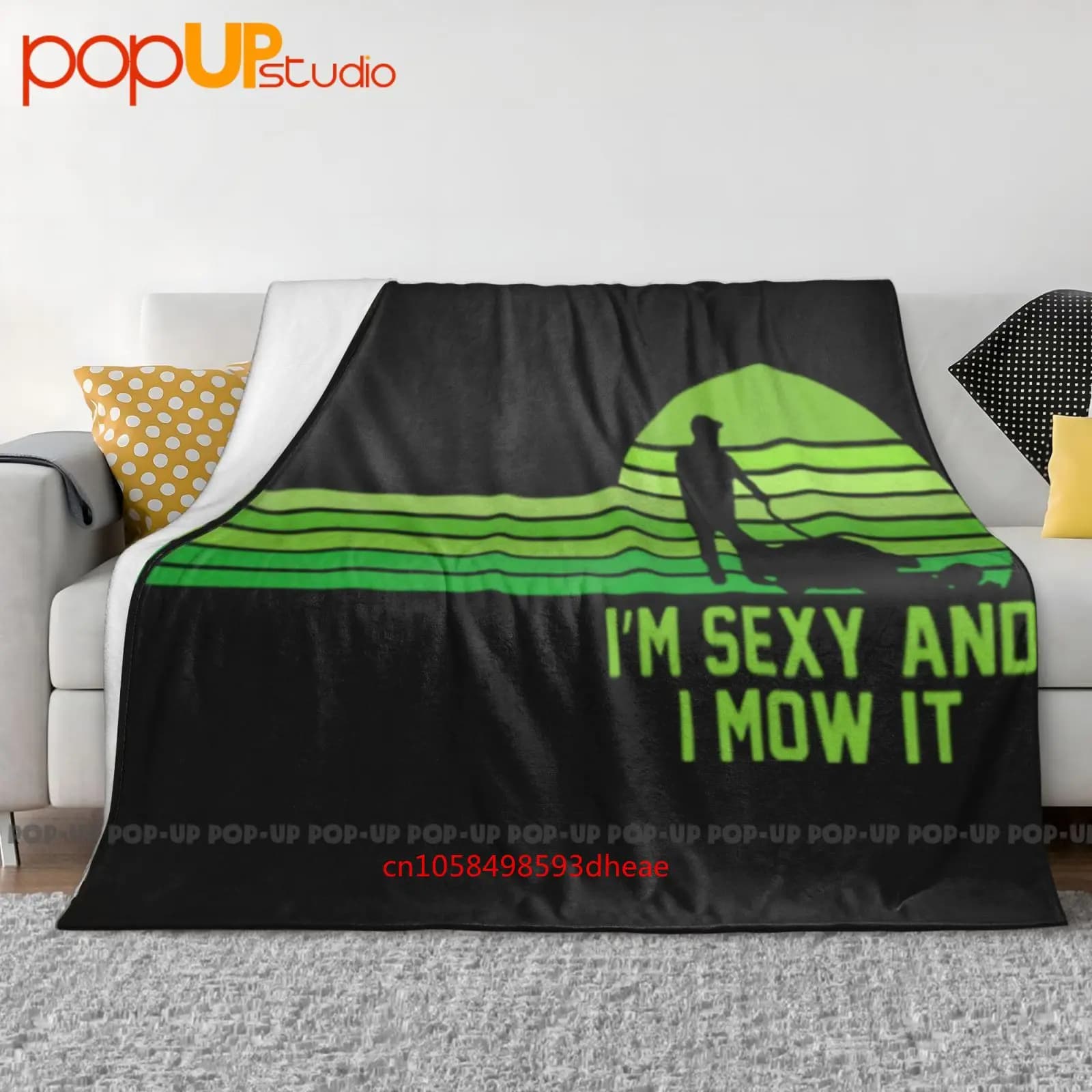 Lawn Mowing - Landscaping Im Sexy And I Mow It Ultra-Soft Blanket Quilt Winter Sofa Cover Bed Covers